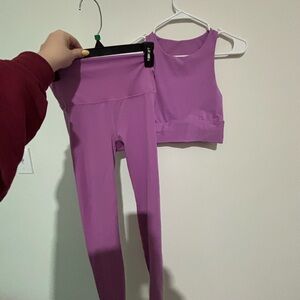 Purple Activewear Set